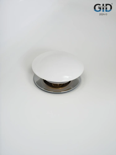 Донный клапан Gid Minucia 71102K белый - фото 4