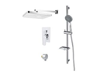 Душевая система Aquatek ВЕГА AQ1074CR встраиваемая в стену цвет хром