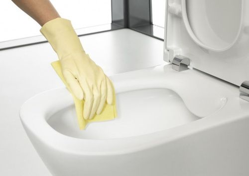 Чаша унитаза подвесная Roca The gap 734647L000 цвет белый без сиденья безободковая смыв торнадо - фото 2