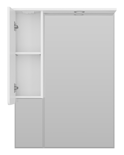 Зеркало-шкаф Misty Чегет П-Чег-02075-01Л 70х100 подвесной цвет белый - фото 3