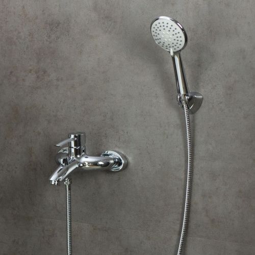 Смеситель для ванны LeMark Atlantiss LM3254C настенный хром - фото 2