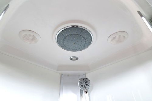 Душевая кабина AvaCan L610EL 100х100 четверть круга с крышей ориентация универсальная - фото 2