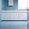 Экран под ванну Alavann Soft 180 см ALV02440 фронтальный МДФ откидной белый