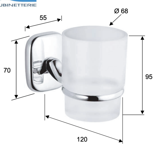 Стакан Remer Suite SU15CR - фото 2