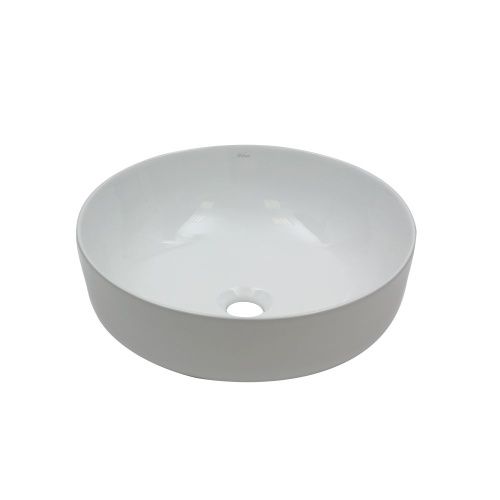 Раковина из сантехнического фарфора Melana 78115-805 40х40 накладная цвет белый без отверстий под смеситель - фото 5