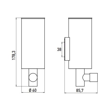 Дозатор Emco System2 3521 001 02