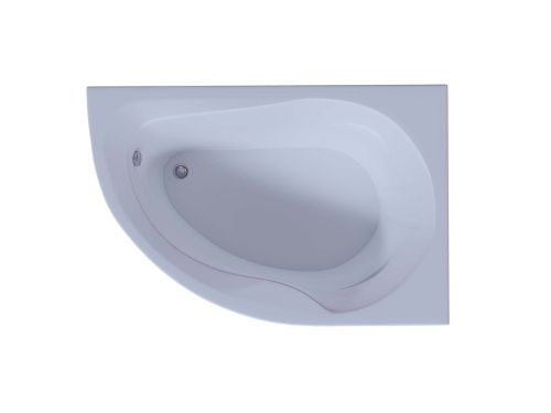 Ванна акриловая Aquatek Вирго VIR150-0000025 150х100 пристенная асимметричная с каркасом без ручек