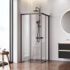 Душевой уголок Am.Pm X-joy W94G-403-9090-BТ1К 90х90 стекло прозрачное профиль черный без поддона
