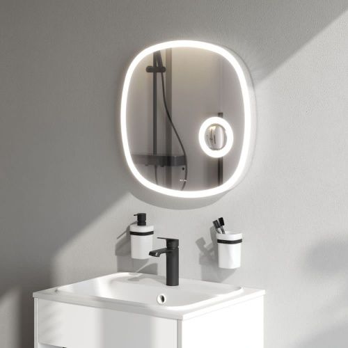 Зеркало с подсветкой Am.Pm Func M8FMOX0553SA 60х60 подвесное - фото 4