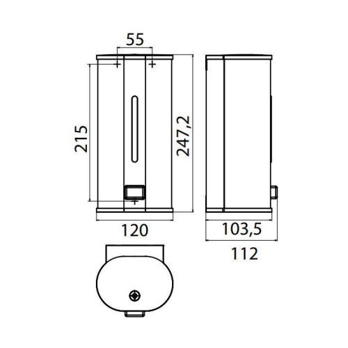 Дозатор Emco System2 3521 001 04 - фото 2