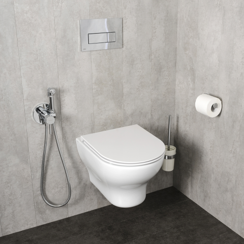 Гигиенический душ со смесителем Mariani B00185NXW хром - фото 3