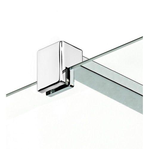 Душевая шторка на ванну New Trendy NEW SOLEO Chrome P-0076-WP 100х140 стекло прозрачное профиль хром ориентация универсальная - фото 4