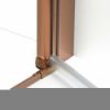 Душевая дверь New Trendy NEW SOLEO Copper brushed D-0493A 70х195 стекло прозрачное профиль медь