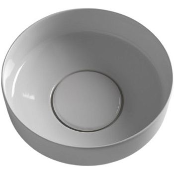 Раковина керамическая White Ceramic Was W100701 40х40 накладная цвет белый