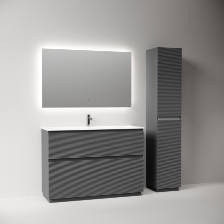 Тумба под раковину Sancos FOLK Floor FL120FGS 120х40 напольная цвет серый