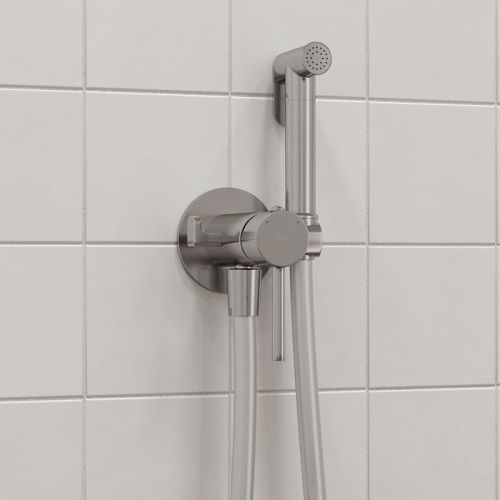 Гигиенический душ со смесителем Iddis Axes 005BCR0i08 хром - фото 4