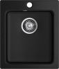 Кухонная мойка Granfest Praktik P-505 черный 45х50 цвет черный поверхность матовая
