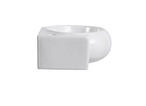 Раковина из сантехнического фарфора Aquatek AQ5303-00 50х30 подвесная цвет белый 1 отверстие под смеситель - фото 3