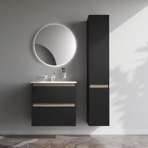 Тумба под раковину Am.Pm X-Joy M85AFHX0652BM 60х40 подвесная цвет черный - фото 5