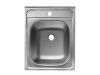 Кухонная мойка Ukinox Иннова IND500.600 ---6C 0C- 60х50 цвет нержавеющая сталь поверхность матовая