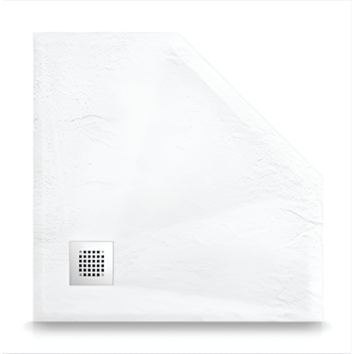 Душевой поддон из искусственного камня RGW Stone Tray 14155099-01-11 90х90 белый без ножек - фото 2