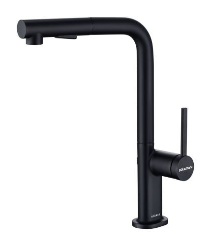 Смеситель для кухни Paulmark NEO Ne214419-AN на мойку черный