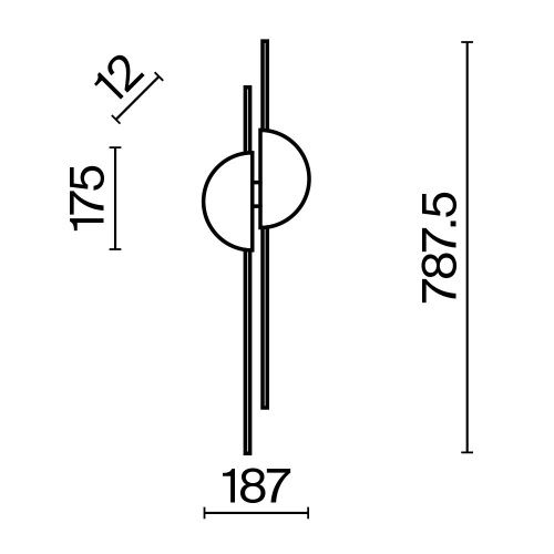 Бра Maytoni Skyline MOD179WL-L22BS4K1 - фото 4