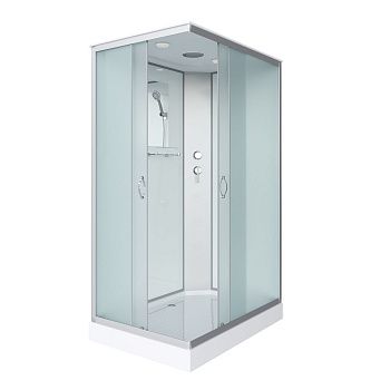 Душевая кабина Niagara Classic 432853Q 120х80 прямоугольная с крышей ориентация универсальная