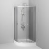 Душевой уголок Am.Pm X-Joy W88E-205-090MT64 90х90 стекло прозрачное профиль хром с поддоном