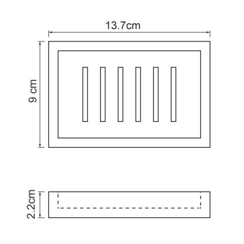 Мыльница WasserKRAFT 3729 - фото 3