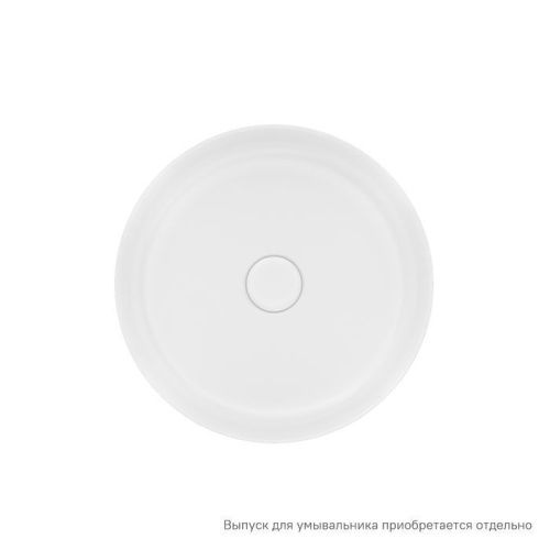 Раковина керамическая Iddis Ray RAYWS03i27 40х40 накладная цвет белый без отверстий под смеситель - фото 2