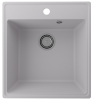 Кухонная мойка Ulgran Quartz Forte 460-04 45х50 цвет серый поверхность матовая