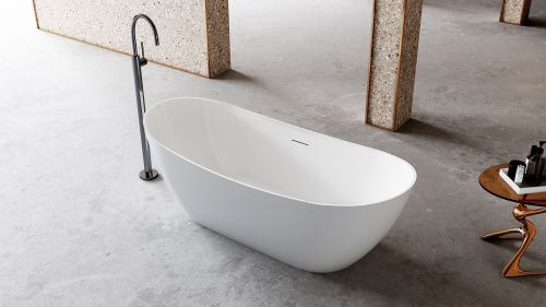 Ванна акриловая Zenon Maggiore 4000.000.000.000.40968 170х70 отдельностоящая овальная - фото 3