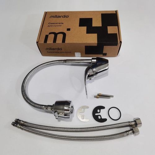 Смеситель для кухни Milardo Meal M05SB2FM05 на мойку хром - фото 2