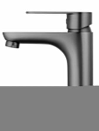 Смеситель Wonzon & Woghand Alfa WW-A40202-BGG на раковину серый