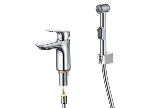 Смеситель Aquatek ВЕГА AQ1012CR на раковину хром