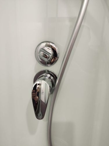 Душевая кабина Frank 412214 120х80 асимметричная с крышей ориентация правая - фото 5