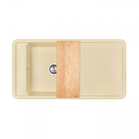 Кухонная мойка Aquaton Беллис 1A725132BS290 95х50 цвет бежевый