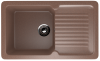 Кухонная мойка Ulgran Classic U-506-307 75х50 цвет коричневый