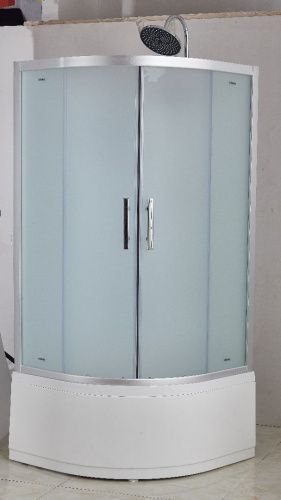 Душевая кабина Timo Imwei XH-90FS 90х90 четверть круга без крыши ориентация универсальная - фото 5