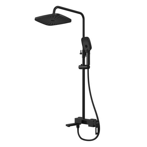 Душевая стойка Grossman Pragma 500.K35.03.210 настенная цвет черный - фото 2