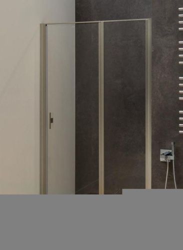 Душевая дверь Allen Brau Priority 3.31011.BA 140х200 стекло прозрачное профиль серебро - фото 5