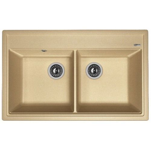 Кухонная мойка Florentina Липси 820 20.370.E0820.104 80х50 цвет бежевый поверхность матовая