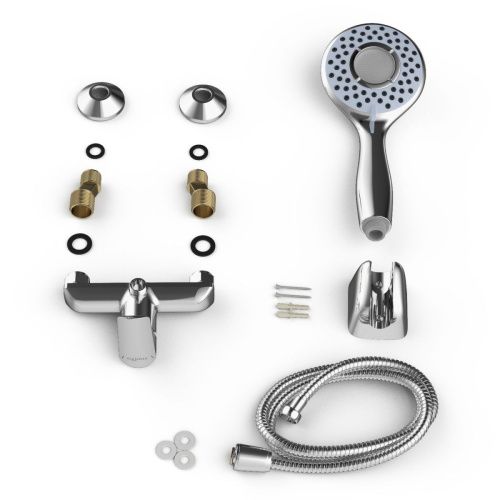 Смеситель для душа Tokito MISAWA TOK-MIS-1016 настенный хром - фото 4