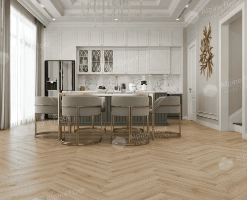 Ламинат Alpine Floor Herringbone 8 Pro New LF102-12 Дуб Артуа толщина 0.8 см 33 класс 606х101 - фото 2