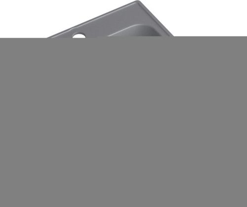 Кухонная мойка Granfest Quarz 17 темно-серый уц 50х40 цвет серый поверхность матовая - фото 2