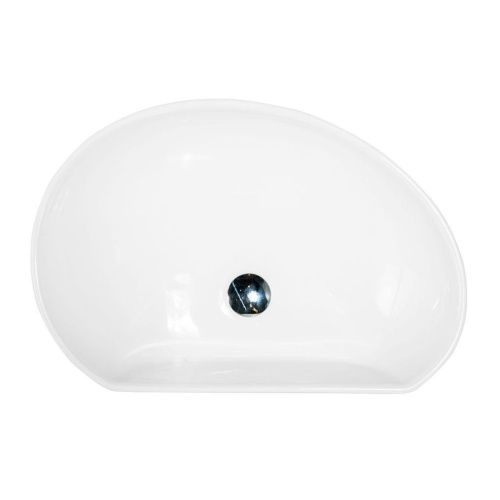 Раковина керамическая Art&Max AM5405-W 60х40 накладная цвет белый - фото 3