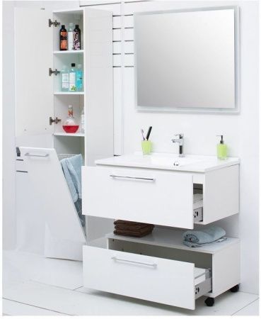 Зеркало с подсветкой De Aqua Сити CIT 404 090 90х80 подвесное