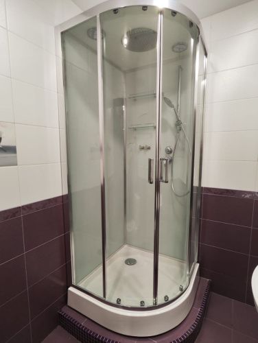 Душевая кабина Frank 161009 120х120 четверть круга с крышей ориентация универсальная - фото 4