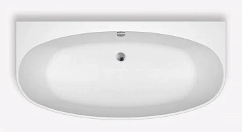 Ванна акриловая Vagnerplast Benin KRBV178BEN9X-64 170х80 пристенная овальная без каркаса